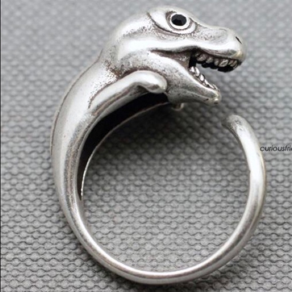 NIB baby Dino/ T-Rex ring one size fits most - Picture 3 of 3